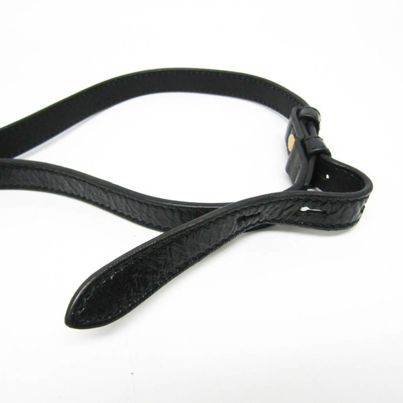 GUCCI Black Leather Sylvie Shoulder Bag - Picture 6 of 12